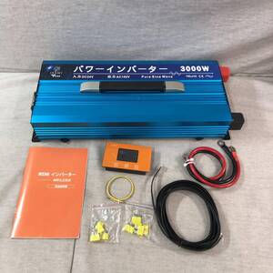 ジャンク品 IKEMI インバーター 24v 3000w 正弦波 100v カーインバーター 車 純正弦波 50HZ 60HZ切替　PSE承認済み