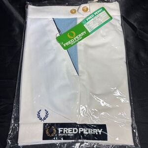 FRED PERRY ハーフパンツ サイズ76 新品未使用 ヴィンテージ 当時物