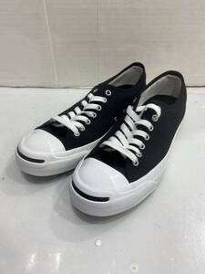 【CONVERSE コンバース 】ローカットスニーカー 27cm コットン ブラック 1R194 2407oki n