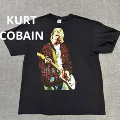 KURT COBAIN カートコバーン Tシャツ バンドTシャツ ブラック　XL