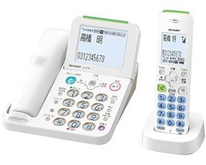 【中古】 シャープ 電話機 コードレス 子機1台付き 振り込め詐欺対策機能搭載 JD-AT85CL