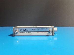 (NBC) Agilent 8495H プログラマブルアッテネータ 18GHz, 70dB (10dB Step) Programmable Step Attenuator, Opt. 002 (中古 3147)