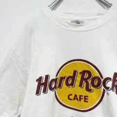 ハードロックカフェ　半袖　Tシャツ メンズ　古着　Sサイズ　バルセロナ　ロゴ