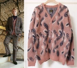 23AW Needles ニードルス Mohair Cardigan Paisley ペイズリー モヘア カーディガンXS