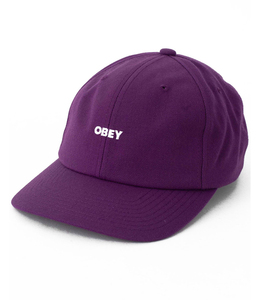 OBEY (オベイ) キャップ Serge 6 Panel Strap-Back Hat Purple Magic