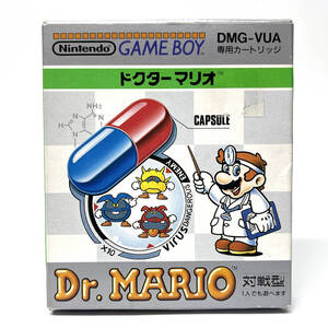 tu042 Nintendo GAME BOY GB ゲームボーイ ソフト Dr.MARIO ドクターマリオ DMG-VUA ※中古現状品/動作未確認