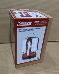 ＜026＞コールマン　LED　クアッド(TM)マルチパネルランタン　2000031270　USBポート付き　乾電池式　Coleman