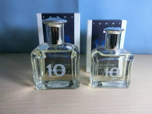 【送料無料】トミーヒルフィガー トミー 10 香水 テン オードトワレ 50mlと30ml 未使用 2本 TOMMY HILFIGER TOMMY 10 EAU DE TOILETTE