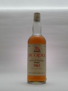 スキャパ 1963 ゴードン&マクファイル 蒸留所ラベル SCAPA G&M GORDON Gordon & MacPhail