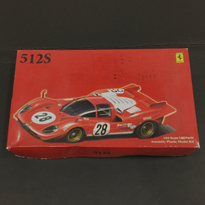 フジミ 1/24 フェラーリ 512S Ferrari リアルスポーツカー Assembly Plastic Model Kit ホビー プラモデル FUJIMI