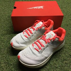 YO029 ALTRA アルトラ W VANISH TEMPO UK5.5 24.0～24.5cm ロードランニングシューズ WHITE/CORAL アウトドア 未使用 展示品 靴