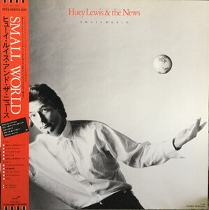 LP Huey Lewis & The News Small World RP285660PROMO CHRYSALIS プロモ /00260