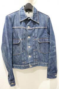 即決 2000年代初頭 A.P.C. アーペーセー apc リーバイス 2ND セカンド型 デニムジャケット トラッカージャケット Gジャン レディース S