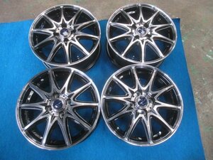 エンケイ ENKEI SMACK 15インチ アルミホイール 15X5.5J +40 PCD100 4H 4穴 中古