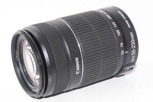 【外観特上級】 Canon キャノン レンズ EF-S 55-250mm F4-5.6 IS II　#b2152