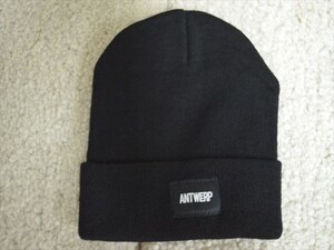 ヴィーア・アントワープ　VIER Antwerp　ボックスロゴ　ビーニー　ニットキャップ　帽子　Watch　Knit　Cap C5220a