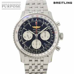 ブライトリング BREITLING ナビタイマー01 AB0120 クロノグラフ メンズ 腕時計 デイト ブラック 文字盤 自動巻き Navitimer 01 90229096