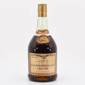 1円 未開栓 サリニャック ナポレオン コニャック L.DE SALIGNAC NAPOLEON COGNAC FINE CHAMPAGNE 旧ラベル ブランデー 古酒 希少 #82