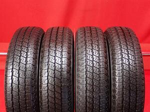 タイヤ4本 《 ヨコハマ 》 スーパー バンY356 [ 145/80R12 80/78N ]8.5分山★ 商用車6PR エブリィ NV100 クリッパー ミニキャブ n12