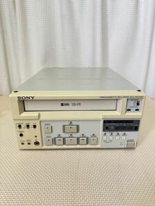 1円から　SONY ソニー SVHS Videocasette Recorder SVO-9500MD 現状渡し 