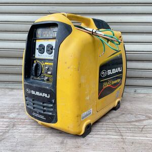 ★エンジン始動★動作難あり★SUBARU スバル エンジン インバーター発電機 SGi14 100V 50-60 Hz