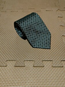 グッチ グレー 小紋 ネクタイ GG GUCCI Gray Pattern Tie 結婚式 二次会