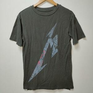 ユニクロ UT メタリカ 半袖Tシャツ S グレー 【A14】