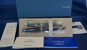 セーラー万年筆 万年筆 プロフィットライト ゴールドトリム シャイニングブルー 太字 11-1038-640　SAILOR Fountain Pen