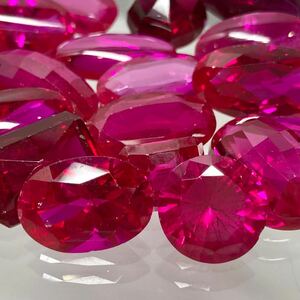 〔ルビーおまとめ154.5ct〕n 裸石 宝石 ruby コランダム 紅玉 jewelry corundum ジュエリー w2 A64