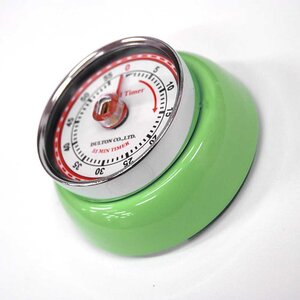 ダルトン(Dulton) キッチン用品 キッチンタイマー ウィズ マグネット ミントグリーン 高さ30×直径70mm KITCHEN TIMER