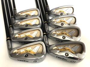 本間 ホンマ HONMA BERES ベレス IS-02 アイアン 6-SW 8本 ARMRQ6 54 R アーマック 2スター 2星 ★★　※拡大画像あり