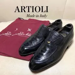 ARTIOLI アルティオリ オーストレッグ オーストリッチ 革靴 シューズ