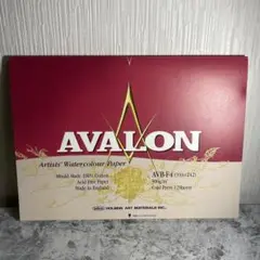 【残量9枚】AVALON 水彩紙 F4号 holbein