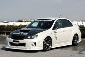 チャージスピード インプレッサ WRX GVB GVF 3点セット タイプ1 FRP 未塗装 CHARGE SPEED BottomLine ボトムライン