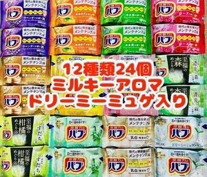 b24 定番　入浴剤　花王バブ　12種類24個　にごり湯　　kao 炭酸力 まとめ売り期間限定 花王 詰め合わせ