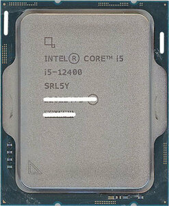 【中古】Core i5 12400 2.5GHz LGA1700 65W SRL5Y [管理:1050023617]