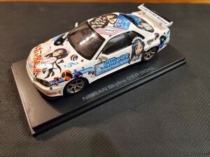 hpi racing スロットカー Nissan Skyline R34 けいおん!　ステッカー仕様　秋山 澪　1/32