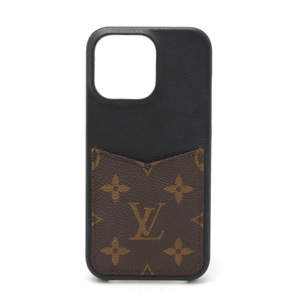 LOUIS VUITTON ルイ ヴィトン モノグラム IPHONE バンパー 15 PRO MAX スマホカバー スマホケース 携帯ケース ノワール ブラック M82888