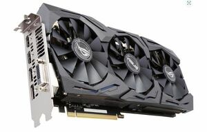 グラフィックボード ASUS ROG GeForce GTX 1080 STRIX-GTX1080-A8G-GAMING 8GB 256-Bit GDDR5X PCI Express 3.0