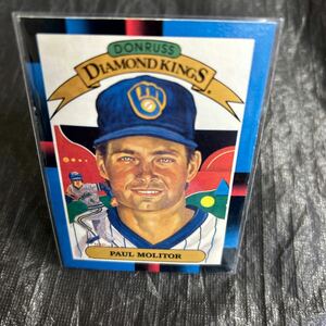 Donruss 1987 Diamond Kings Paul Molitor Milwaukee Btewers No.7