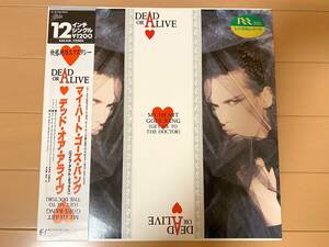 DEAD OR ALIVE/My Heart Goes Bang/12inch 現状品