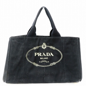 #anb プラダ PRADA トートバッグ カナパGM キャンバス 黒 レディース [861259]