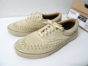 ◆VANS バンズ V95CF 1 LACE ERA 1 LACE スウェード レース スニーカー ベージュ サイズ9　27cm 美箱完備