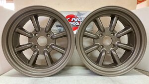 【在庫あり即納】RS Watanabe R TYPE 16×8J+-0 4H-114.3 新マグカラー/ 16インチ ワタナベ アルミホイール 2本