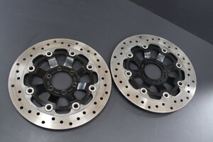 NSR250R(MC18,21,28)　サンスター製フロントブレーキローターセット　KC-503！美品