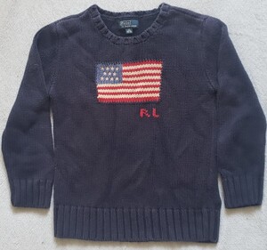  *¨*.☆*・゜POLO RALPH LAUREN　ポロラルフローレン　ニット　キッズ　130　*¨*.☆*・゜