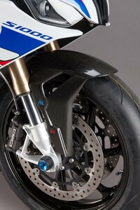 【国内在庫】LighTech ライテック ドライカーボン フロントマッドガード 艶あり BMW S1000RR 