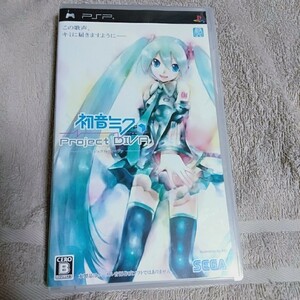 中古　初音ミク -Project DIVA- 　パッケージは傷あり　