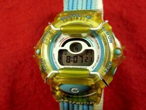 GS5C1）◎完動腕時計 送料無料(定形外)★CASIO カシオ BABY-G Gショック系★BG-340 ブルー