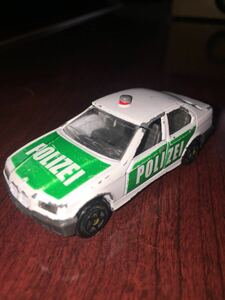 Majorette BMW325i POLIZEI マジョレット パトカーのミニカー 